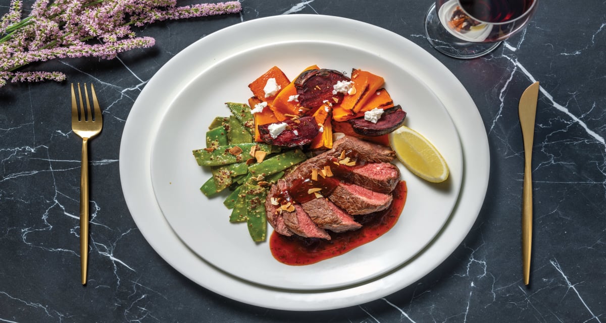 Oregano Glazed Beef Eye Fillet Recipe Hellofresh