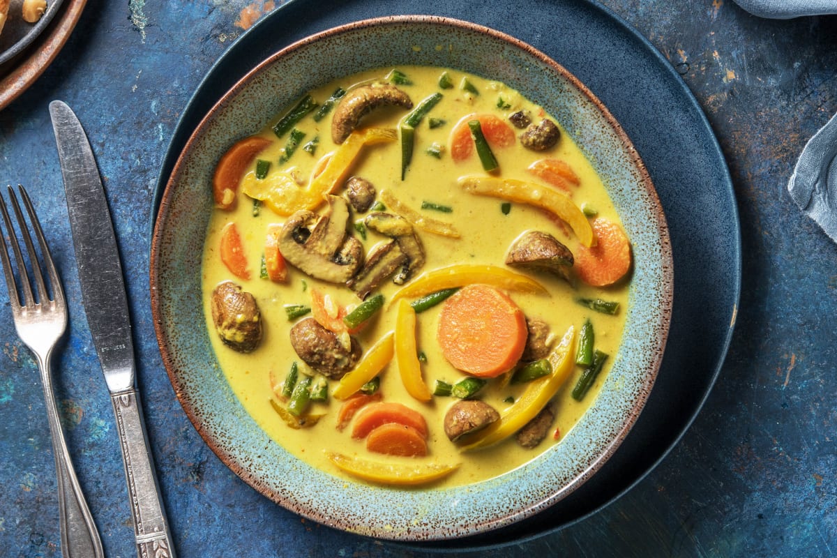 Gelbes Curry mit Ofengemüse Rezept HelloFresh