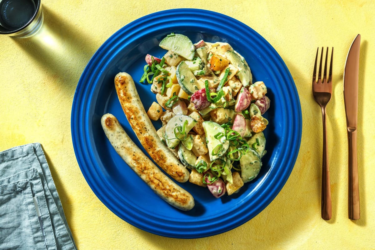 Italico Würstchen mit Kartoffelsalat Rezept HelloFresh