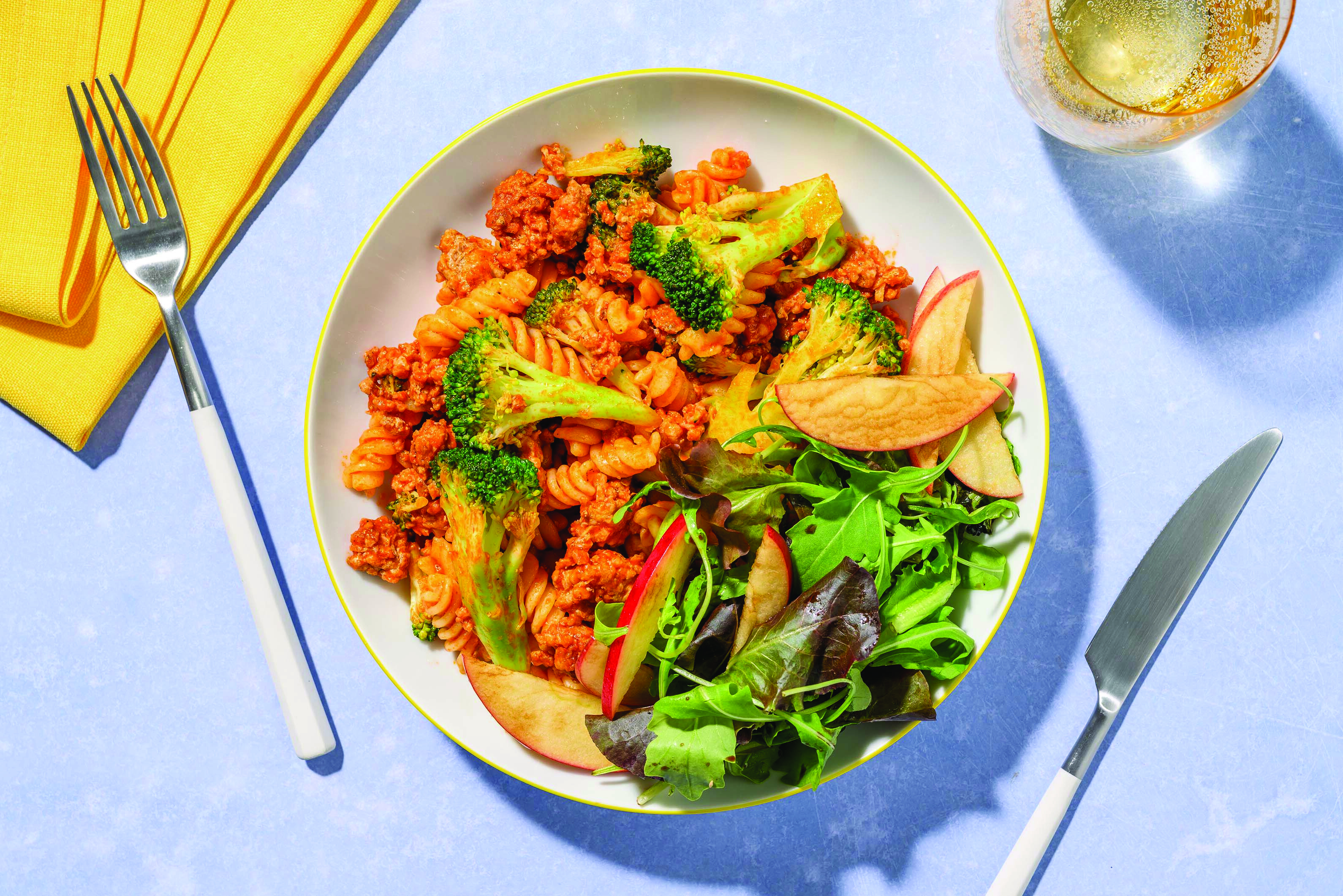 Herby Beef Pork Fusilli Recipe Hellofresh