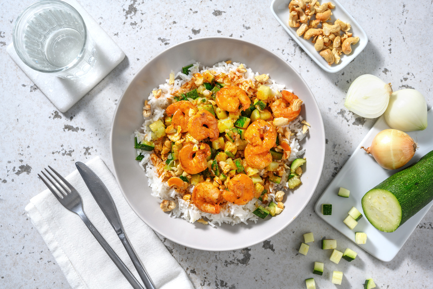 Crevettes Po L Es Beurre Parfum Aux Pices Recette Hellofresh