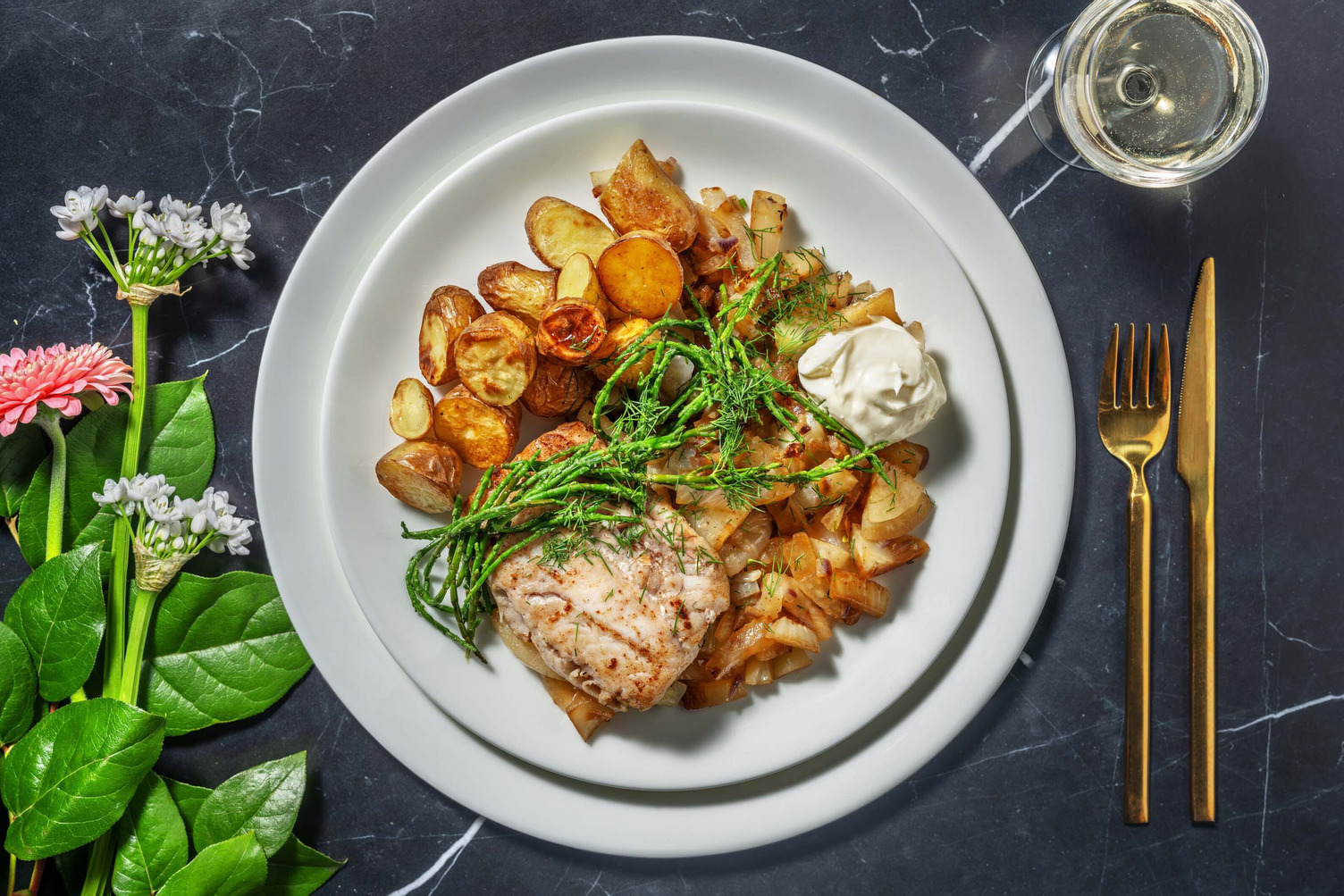 Gebakken Kabeljauwfilet Met Knapperige Zeekraal Recept HelloFresh