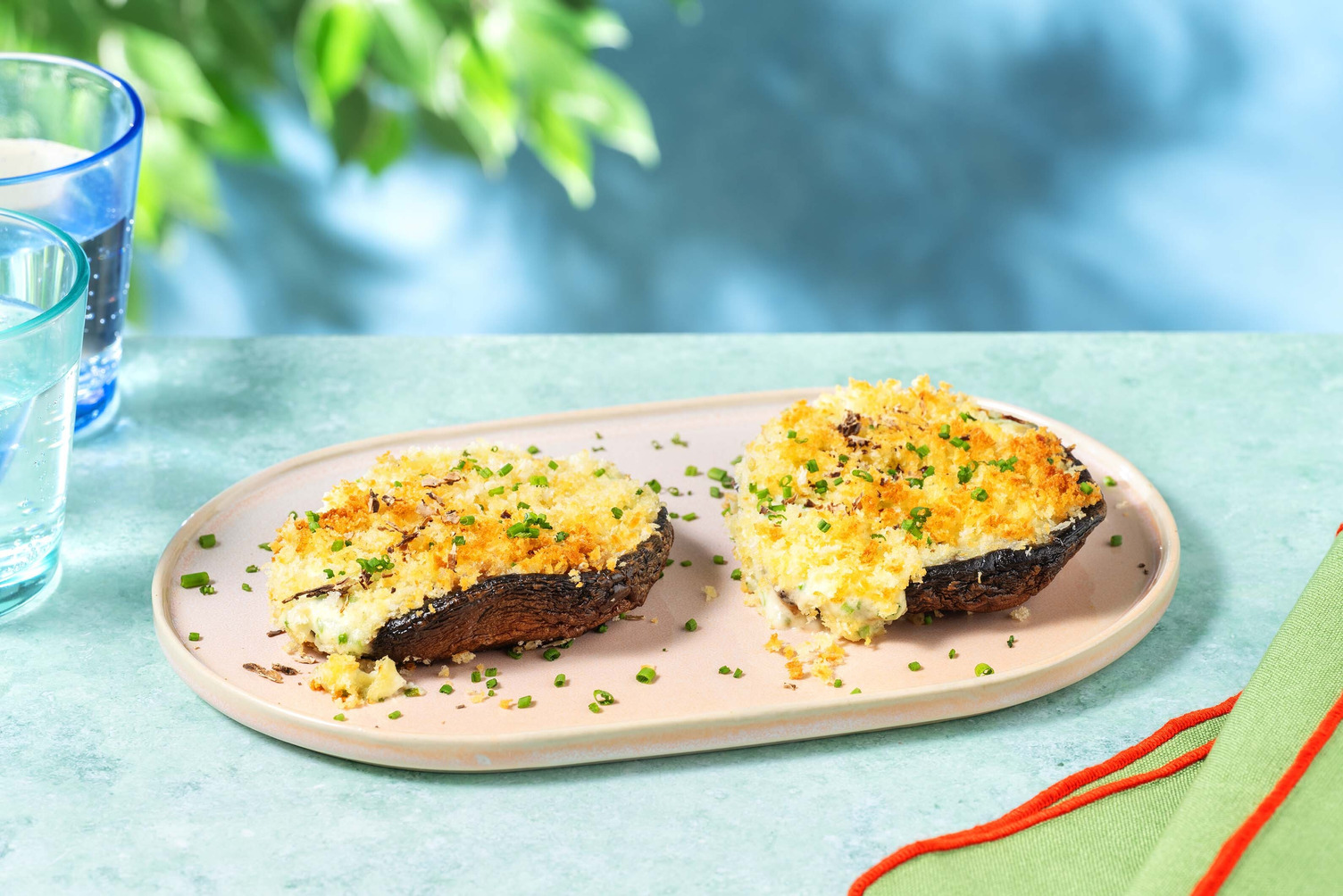 Rich Creamy Cheesy Truffle Portobello Mushrooms Recipe Hellofresh