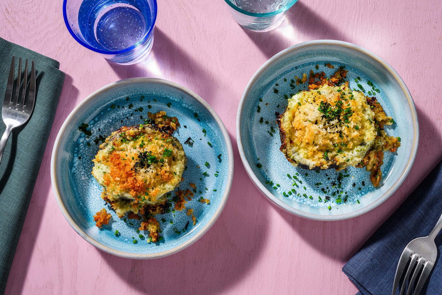 Creamy Cheesy Truffle Portobello Mushrooms Recipe HelloFresh