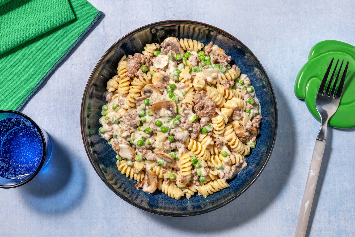 Easy Creamy Beyond Meat Fusilli Recipe HelloFresh