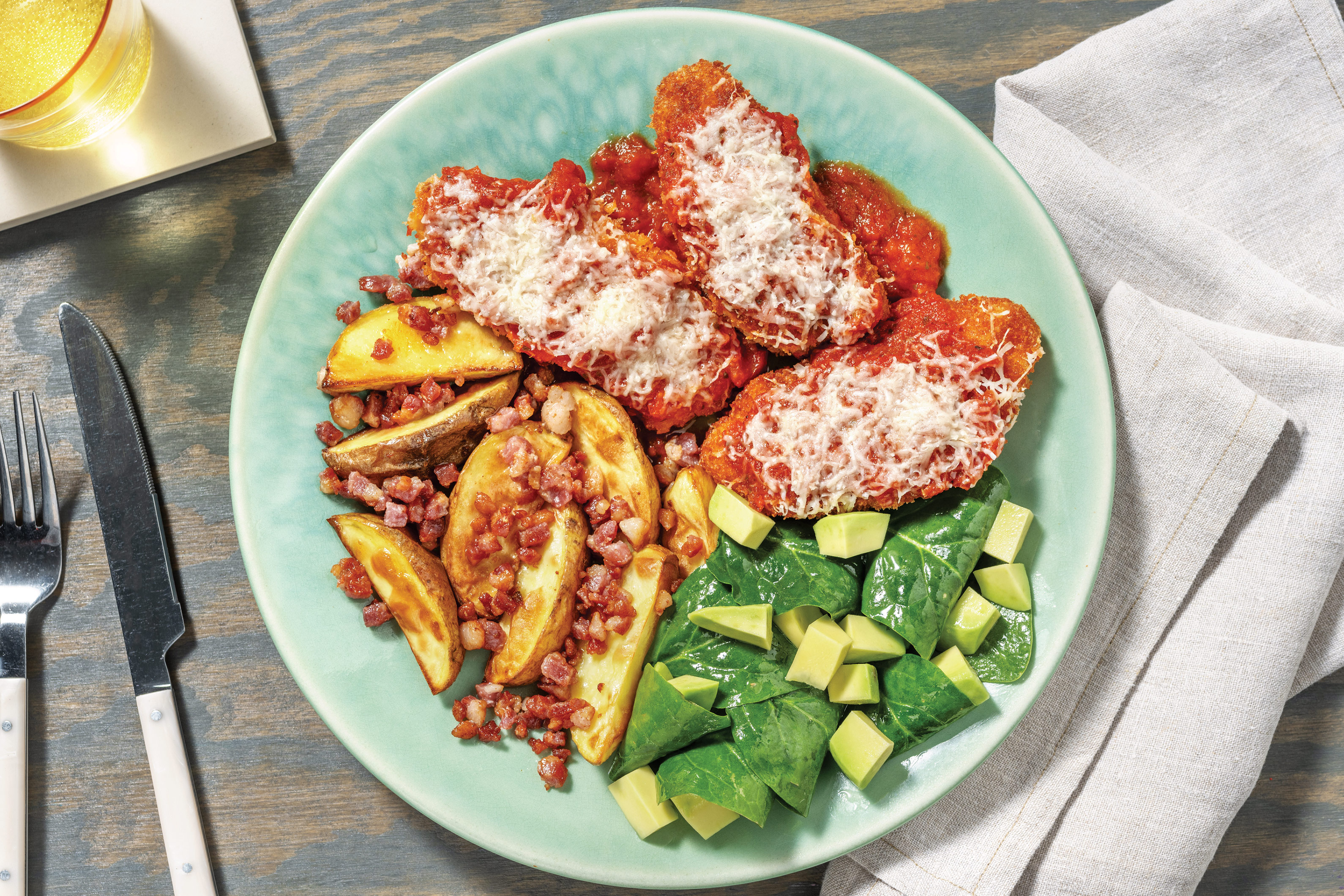 Cheesy Chicken Parmigiana Tenders Recipe Hellofresh