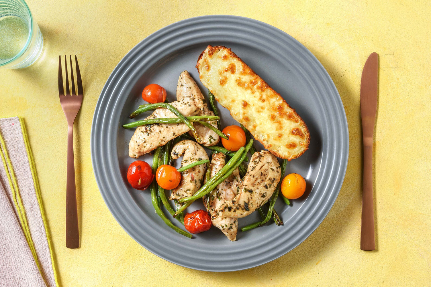 Poulet au four à litalienne Recette HelloFresh