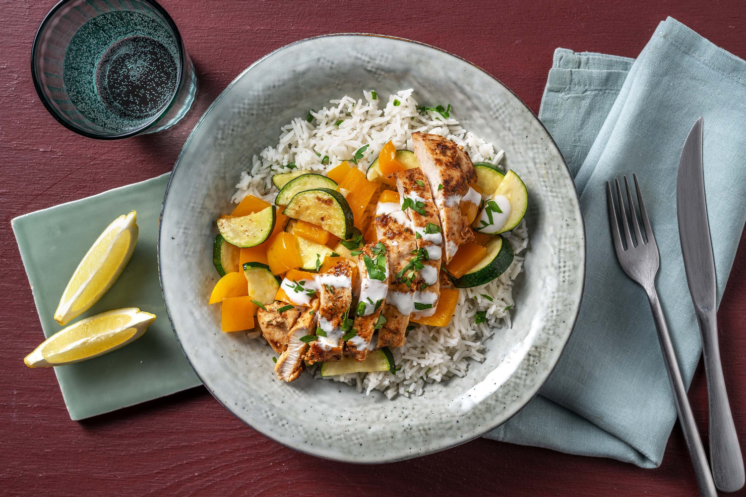 Poulet aux épices à la marocaine Recette HelloFresh