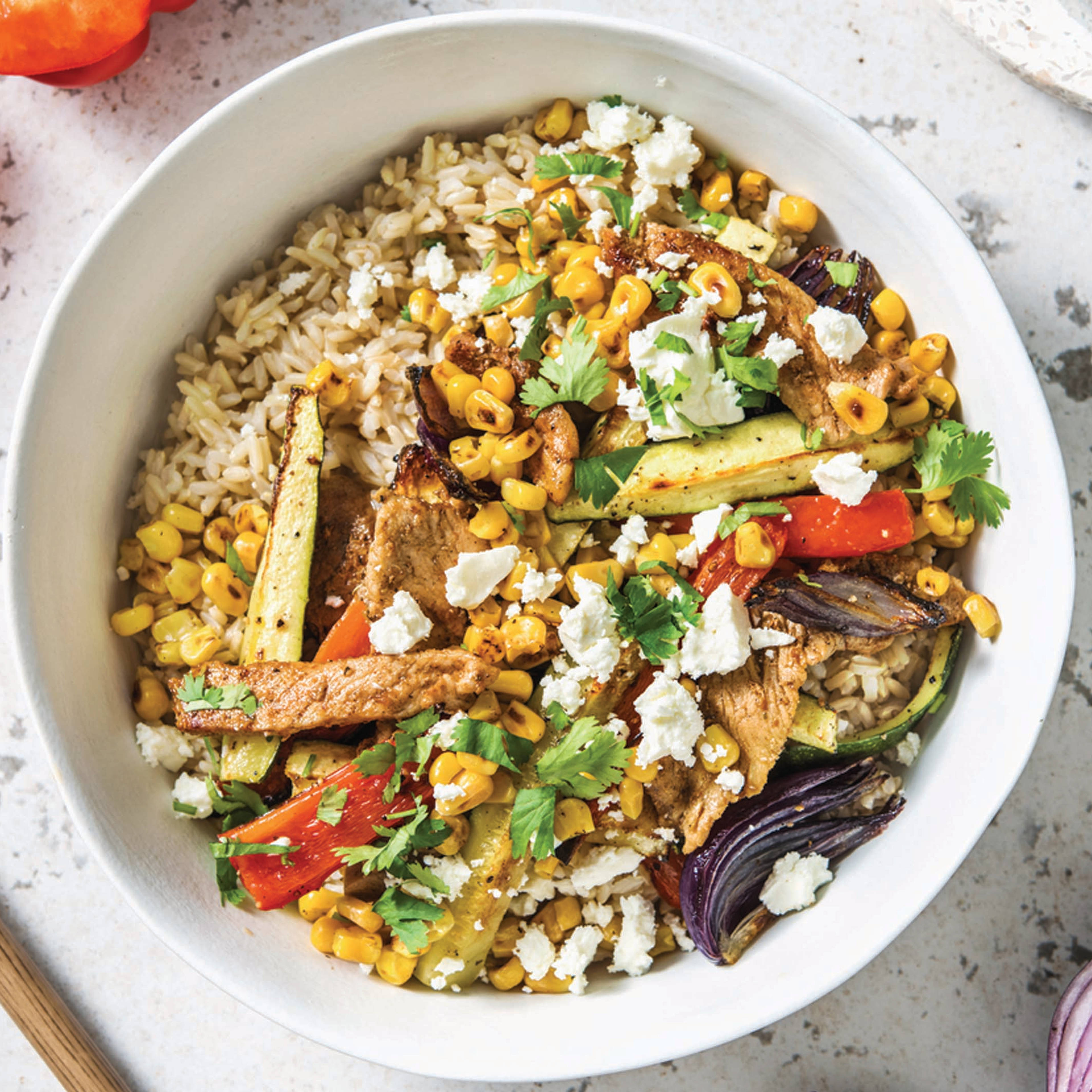National Fajita Day Fajita Bowl Recipes HelloFresh