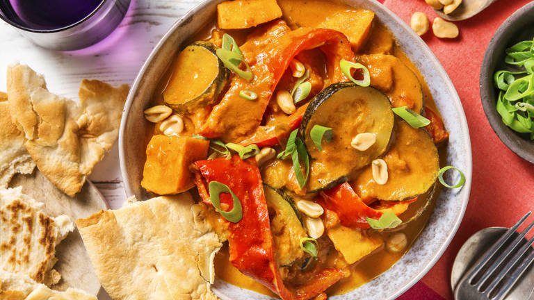 Indisches Süßkartoffel-Curry