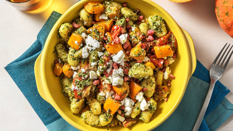 Gnocchi mit zweierlei Kürbis: