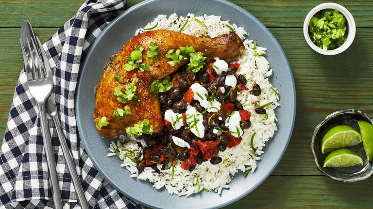 Chicken Legs With Scallion Chimichurri