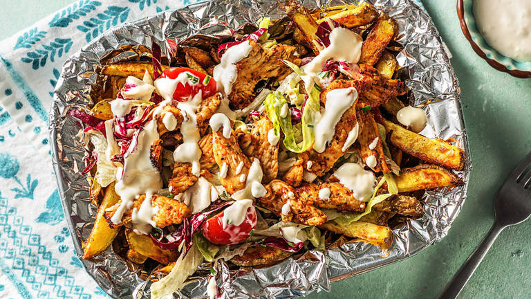 Gyros au poulet façon kebab