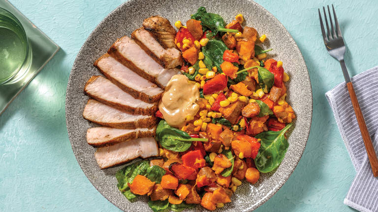 American Spiced Pork Steaks