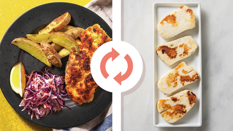 Southern-Style Haloumi Schnitzels