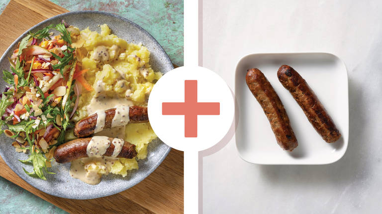 Double Caramelised Onion Beef Sausages