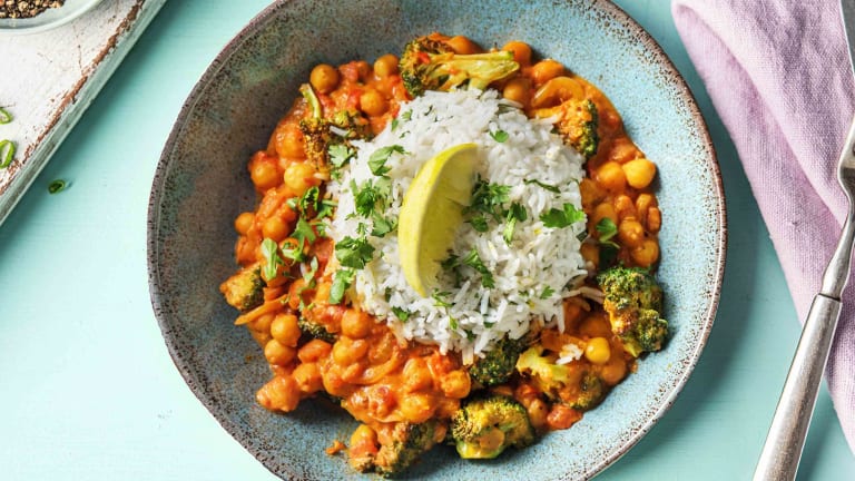Peanut Butter Chickpea Curry