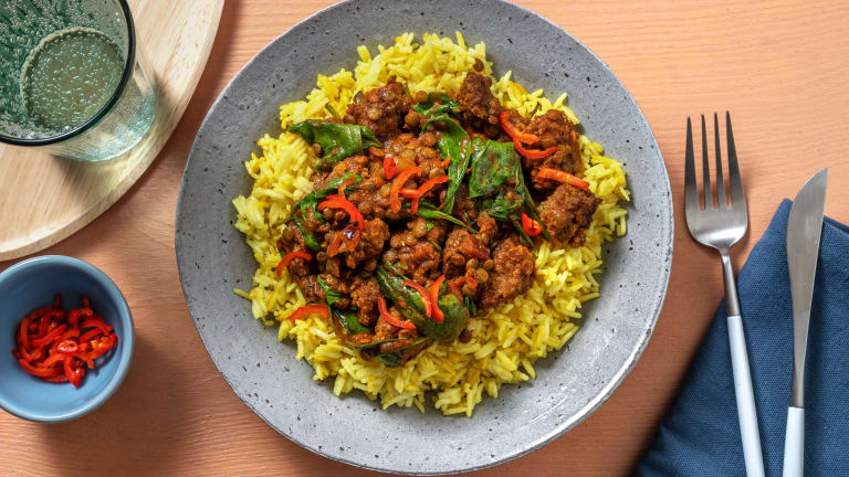 Tikka Style Lamb and Lentil Curry