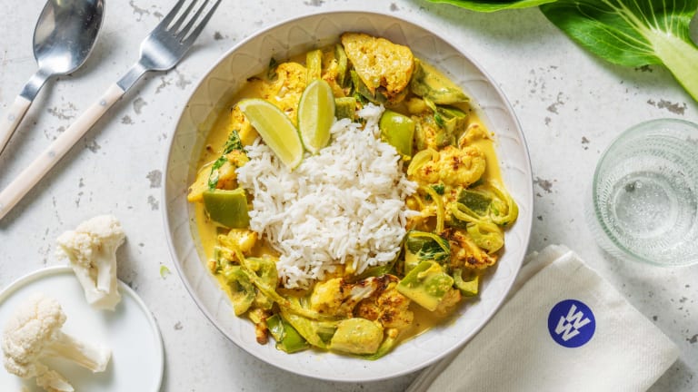 Yellow Thai Style Veggie Curry