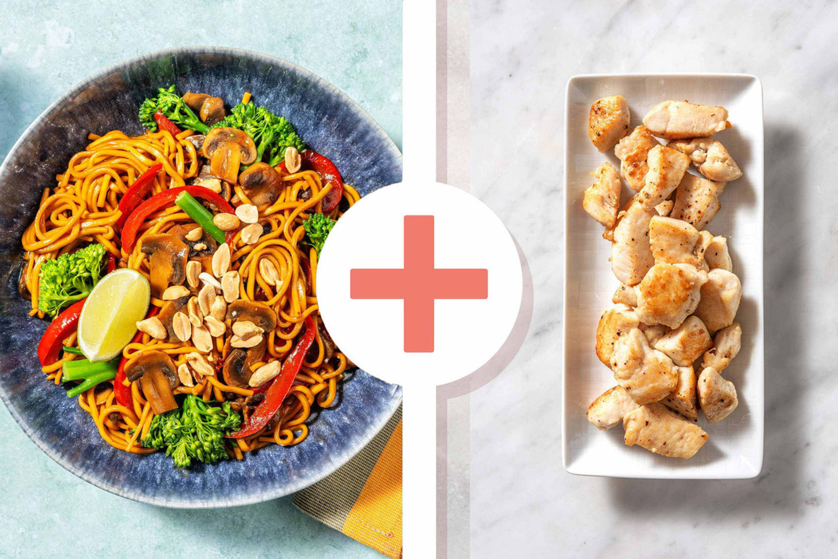 Fragrant Chicken Noodle Stir-Fry