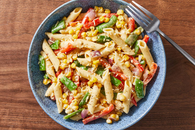 Creamy Pasta Primavera