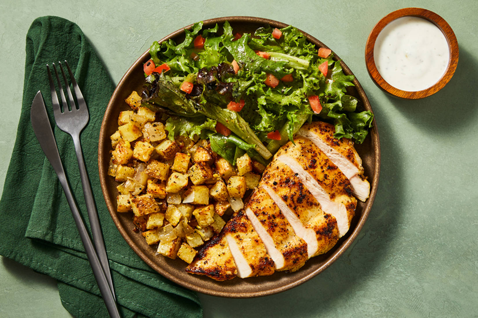 Greek-Style Lemon Pepper Organic Chicken Breast