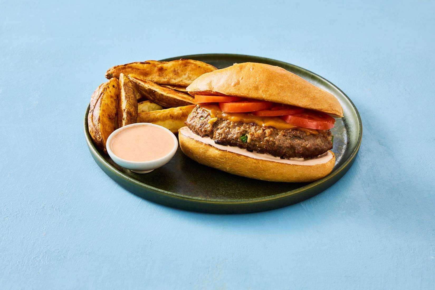 Cheddar Cheeseburger Subs