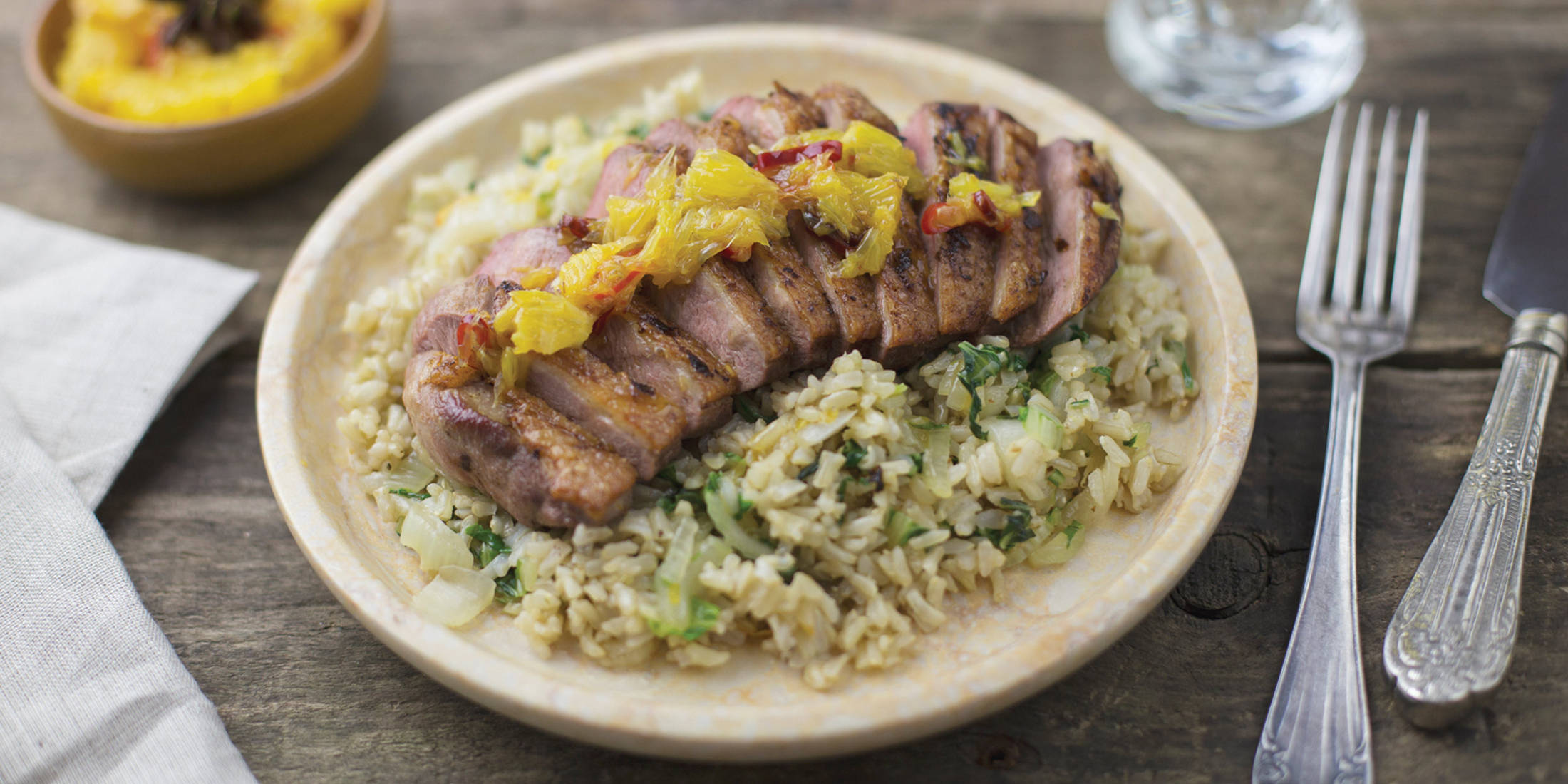 Duck à l’Orange with an Asian Twist