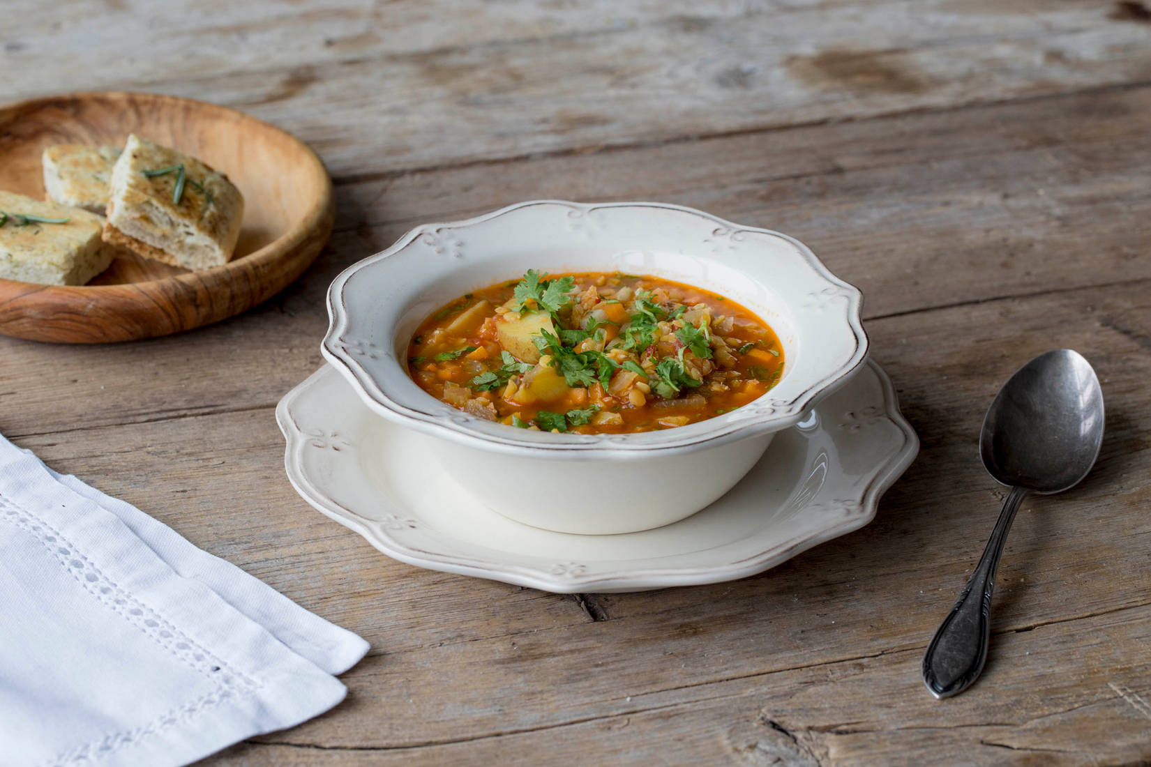Silver Lining Carrot & Spiced Lentil Soup