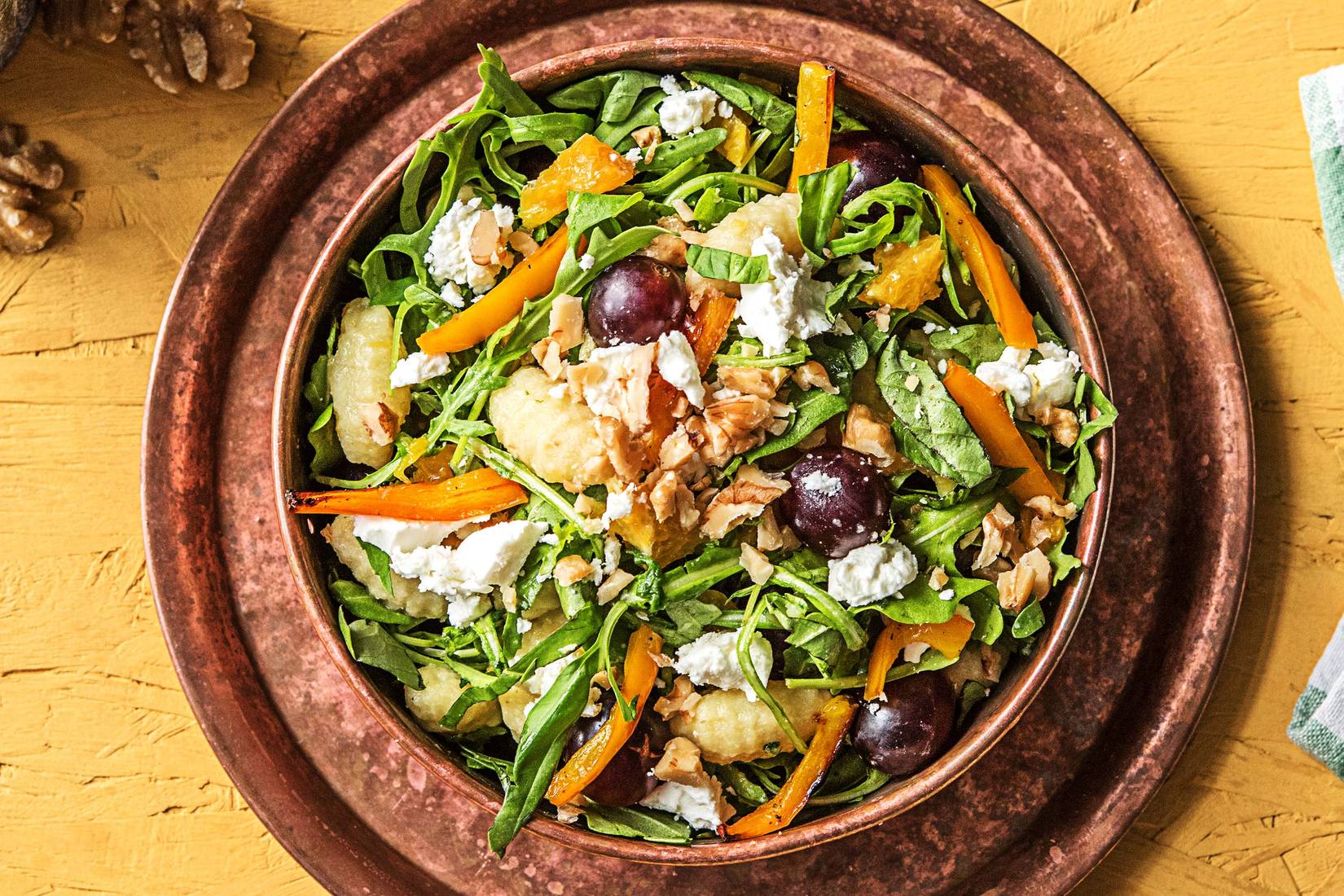 Lauwarmer Gnocchi-Salat