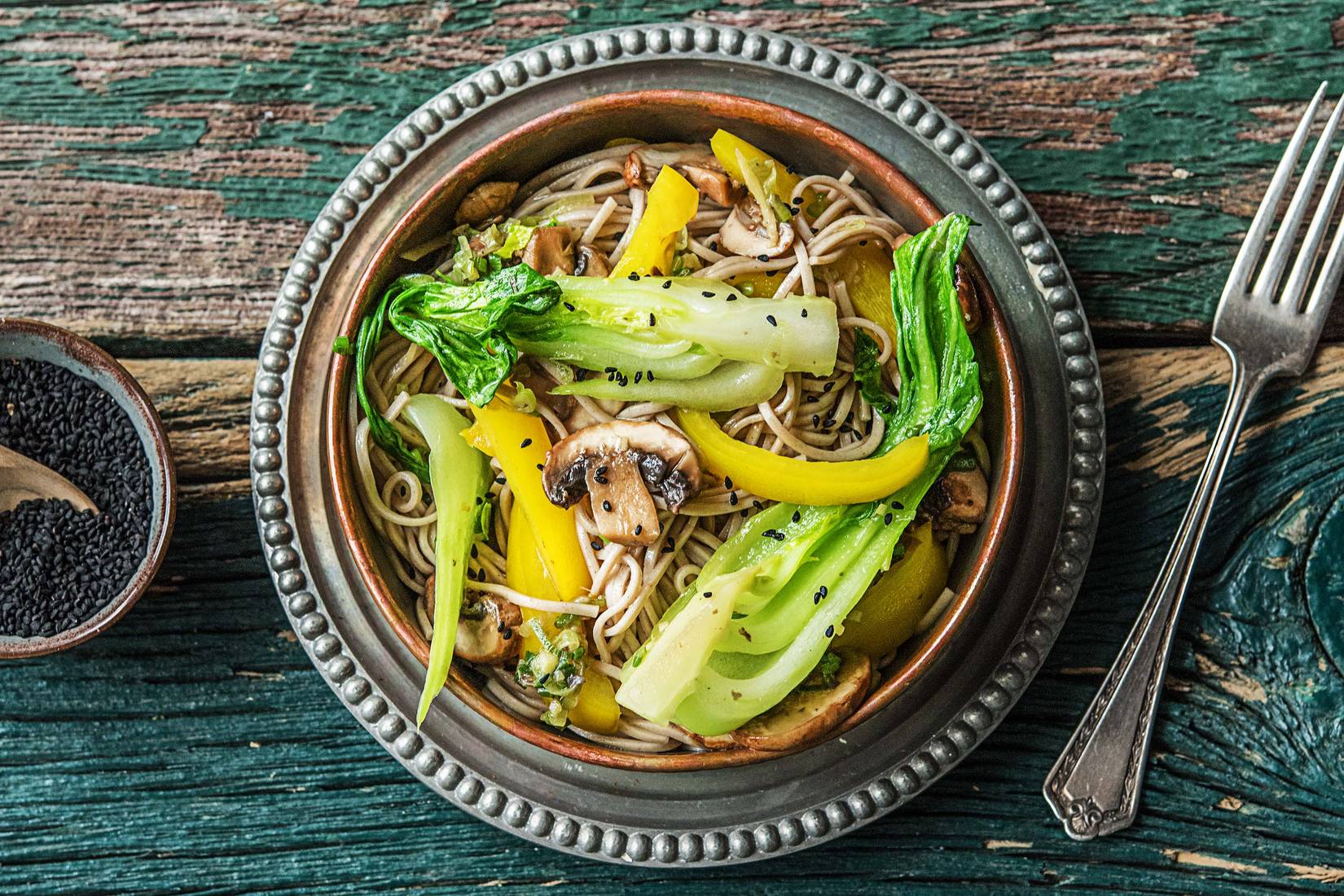 Sobanudel-Gemüse-Topf