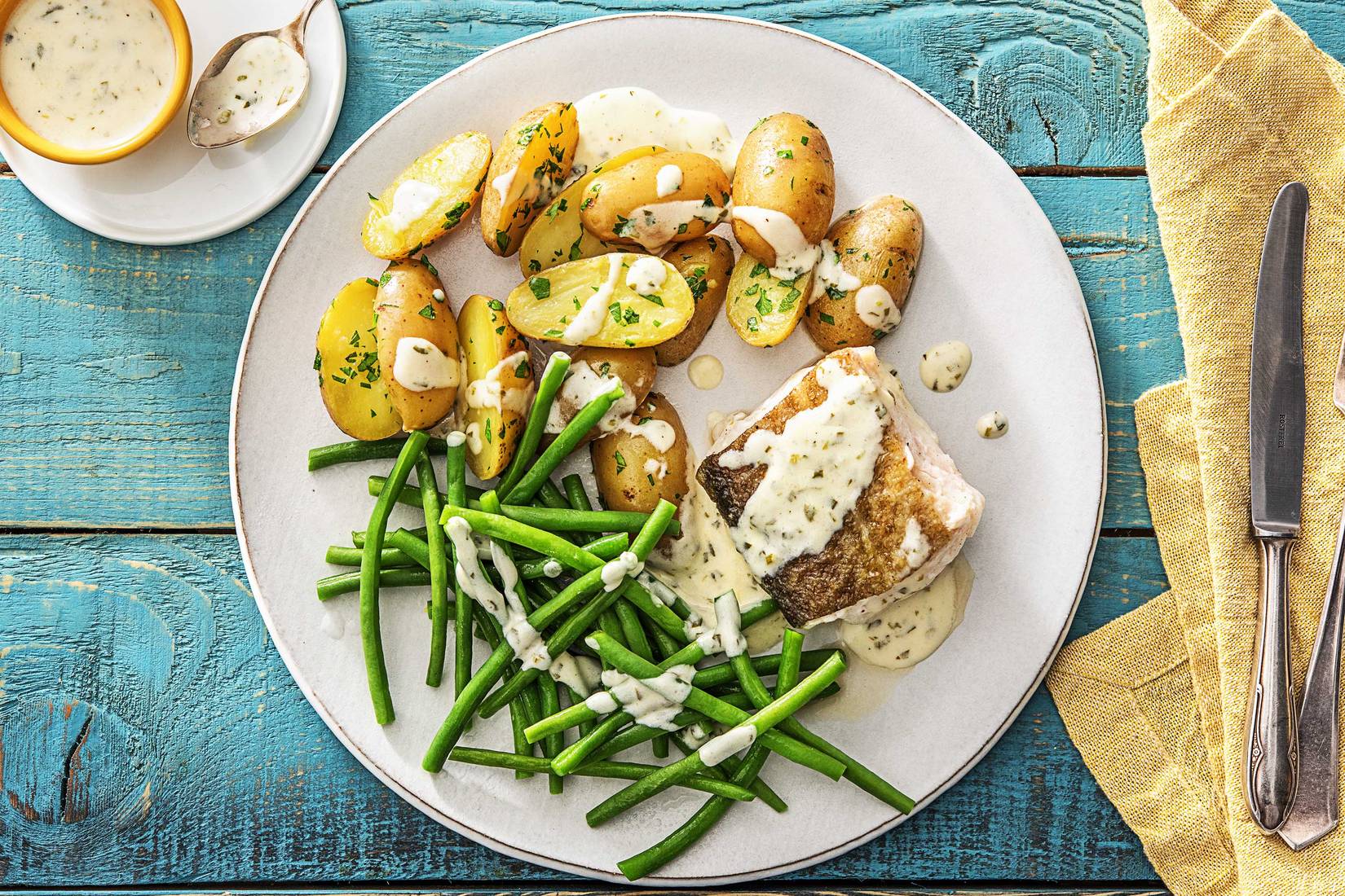 Klassisch: Gebratener Kabeljau