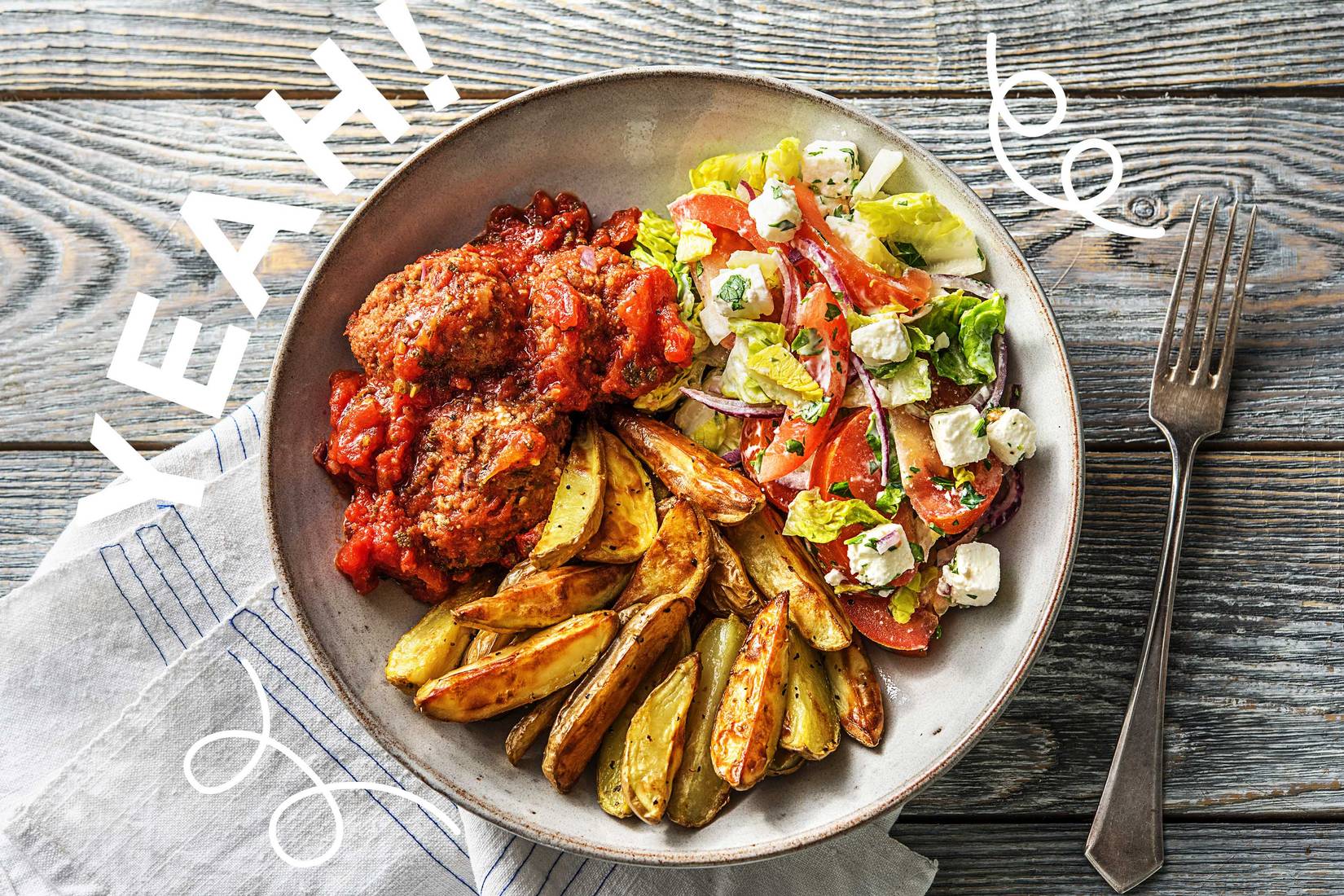 Bifteki! Griechische Hackbällchen