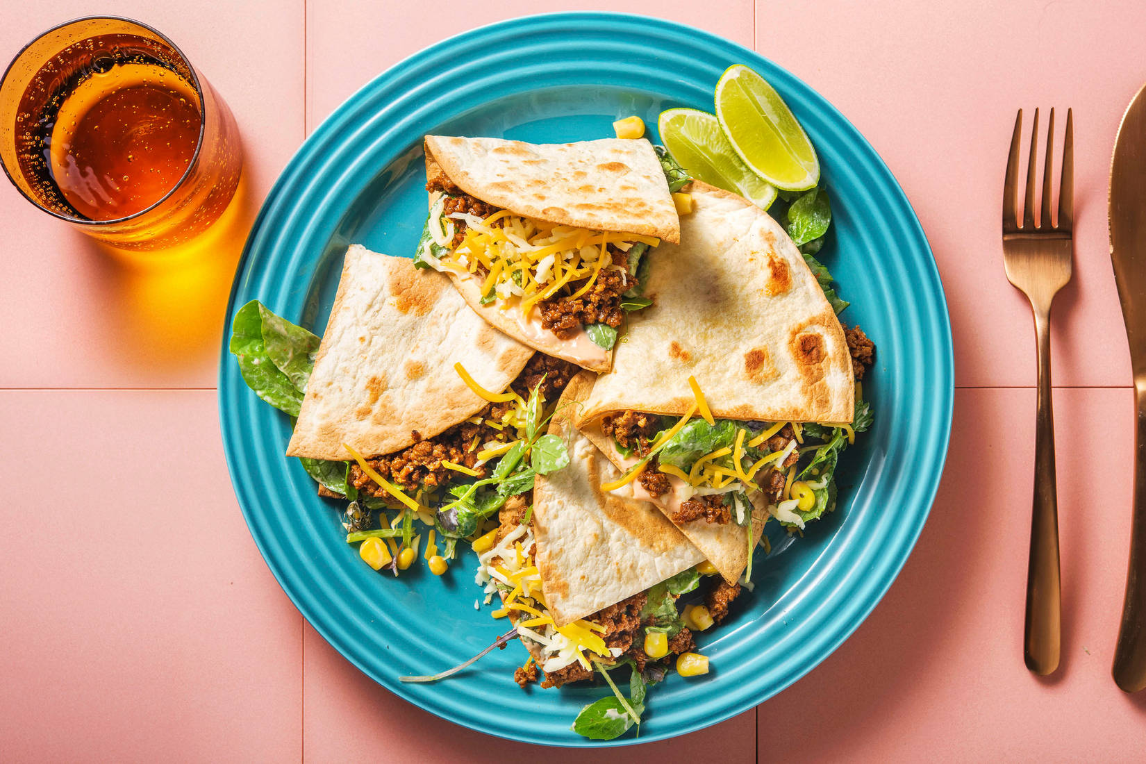 Tacos mit Hackfleisch