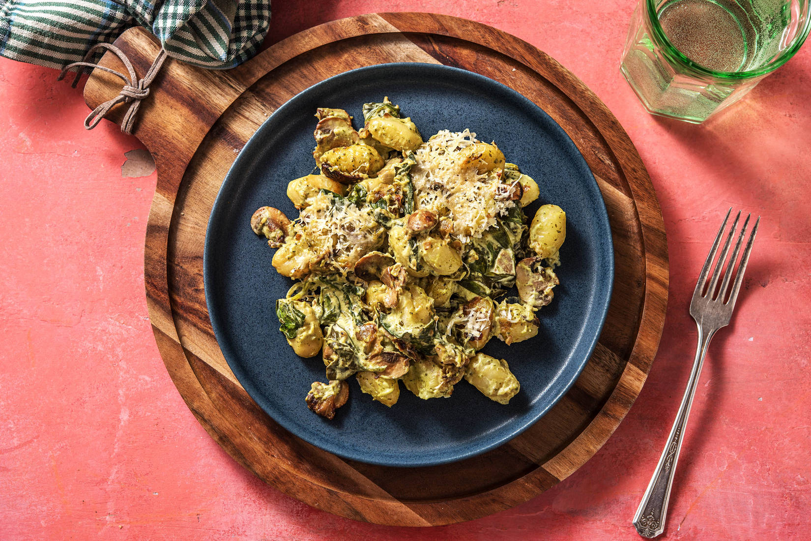 Gnocchi-Spinat-Auflauf