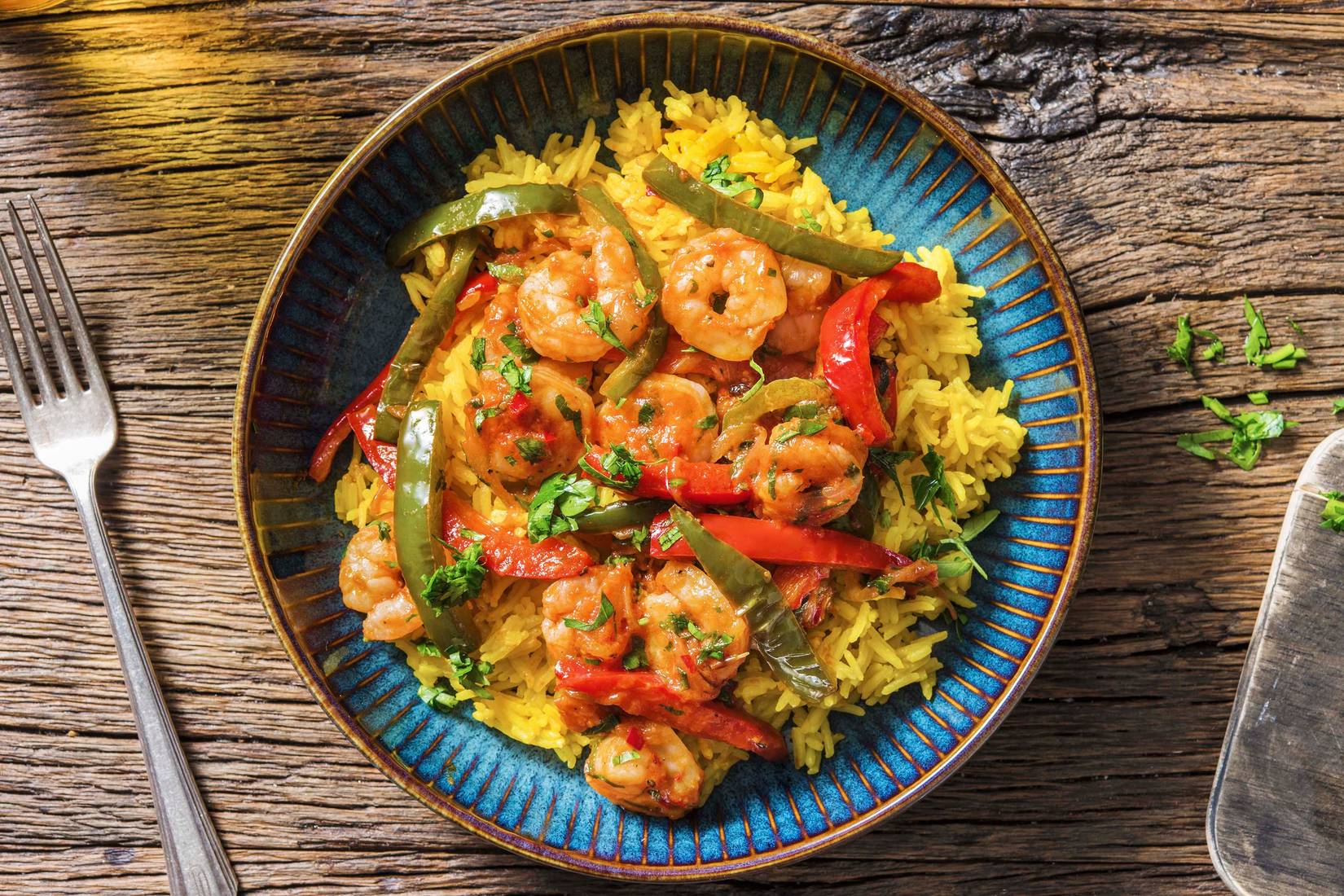 Pil Pil Style Prawns