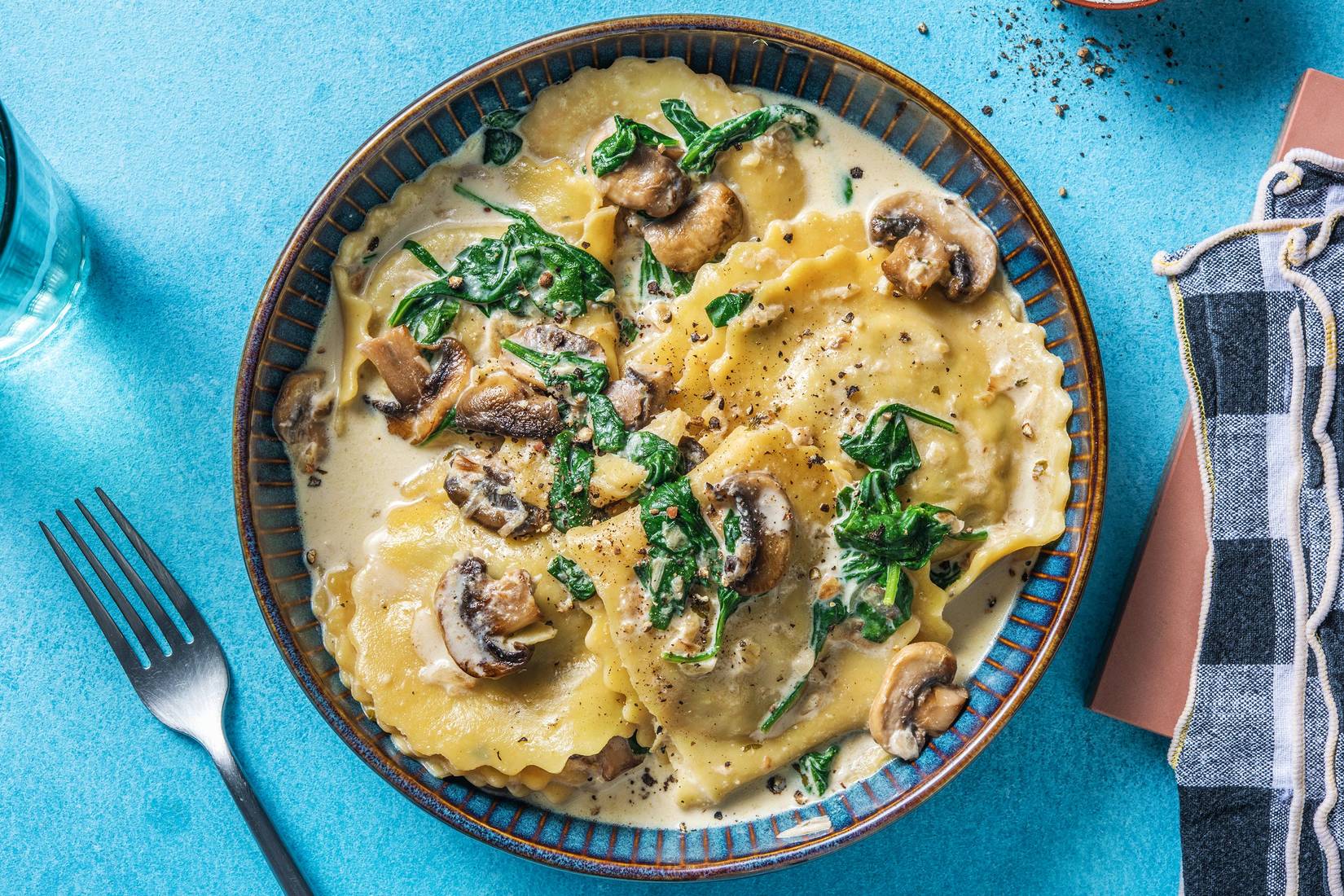 Maxi-Tortelli mit Ricotta-Füllung