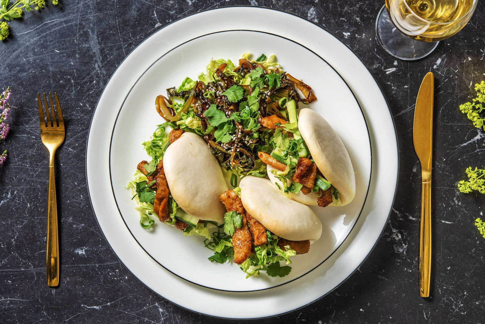 Bao bun au filet de porc