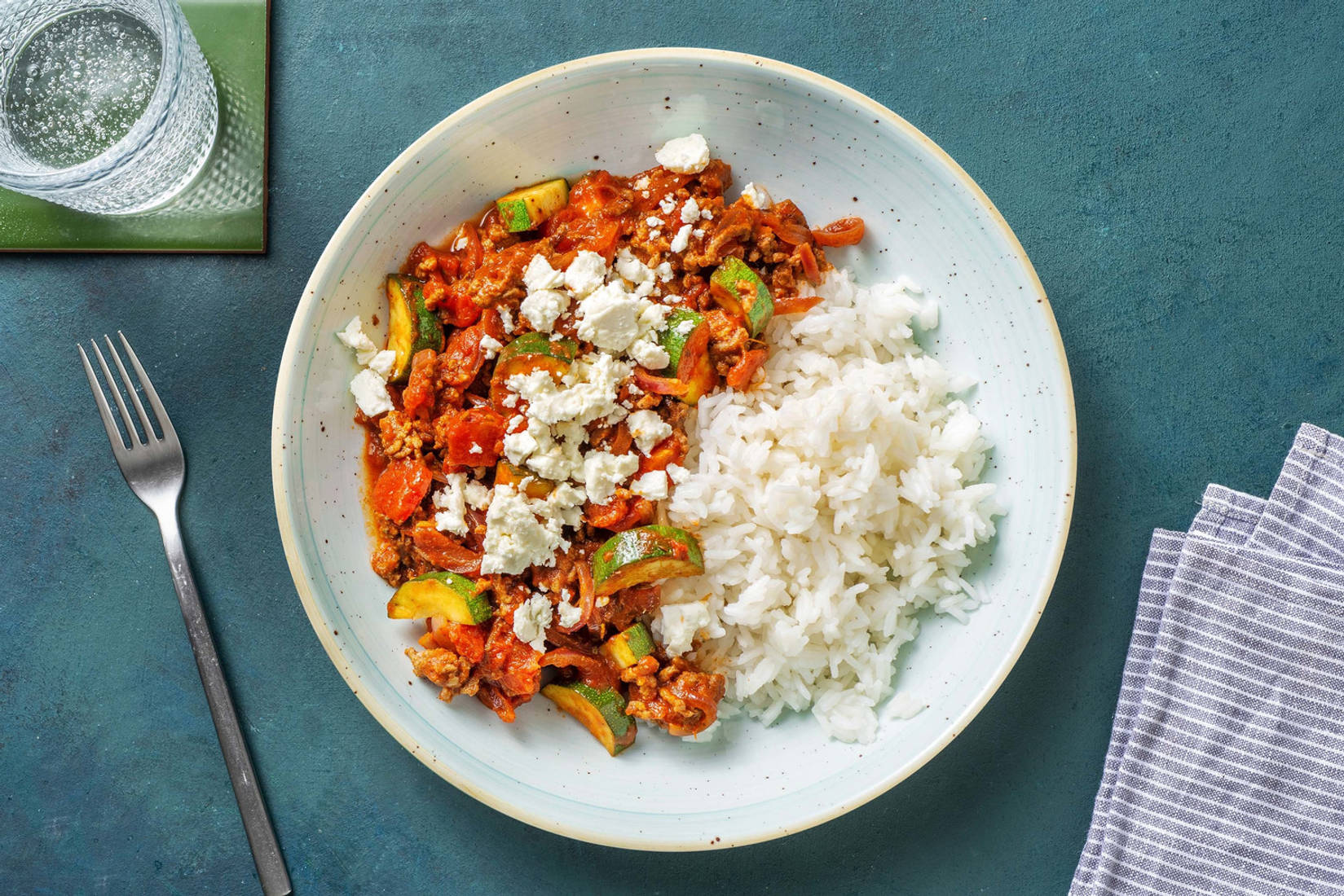 Zucchini-Hackfleisch-Pfanne