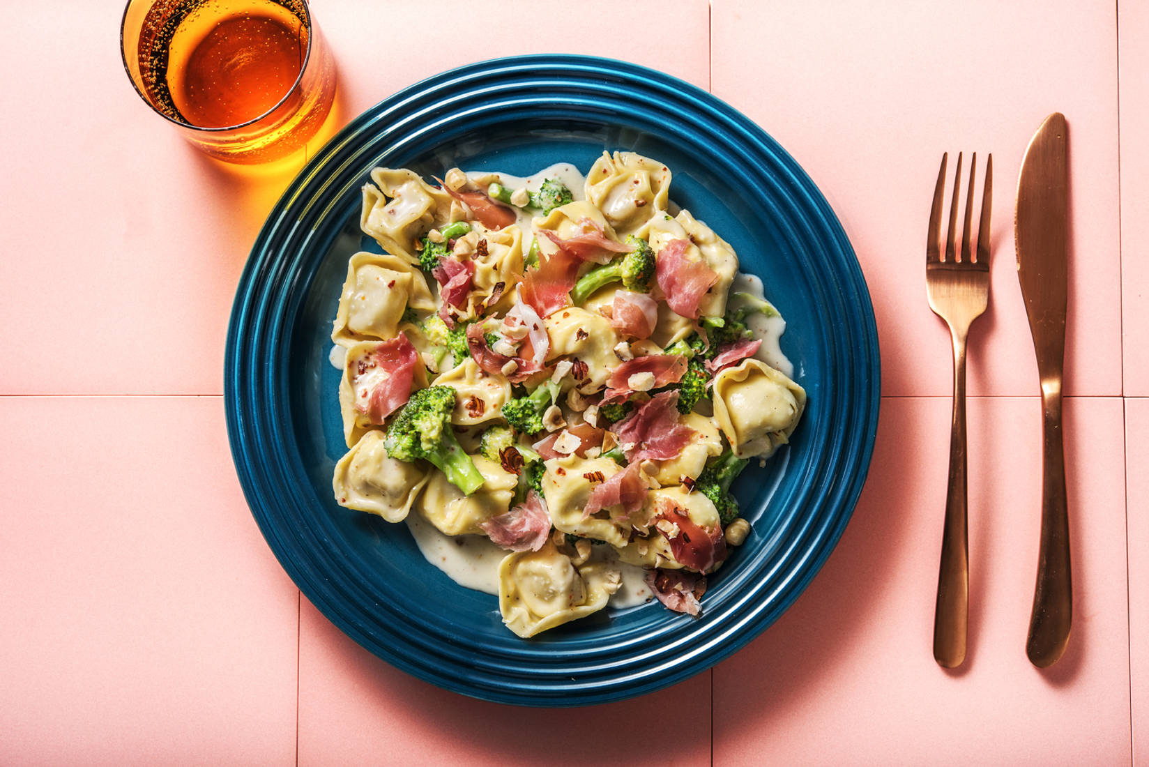 Maxi-Ravioli mit Steinpilzfüllung