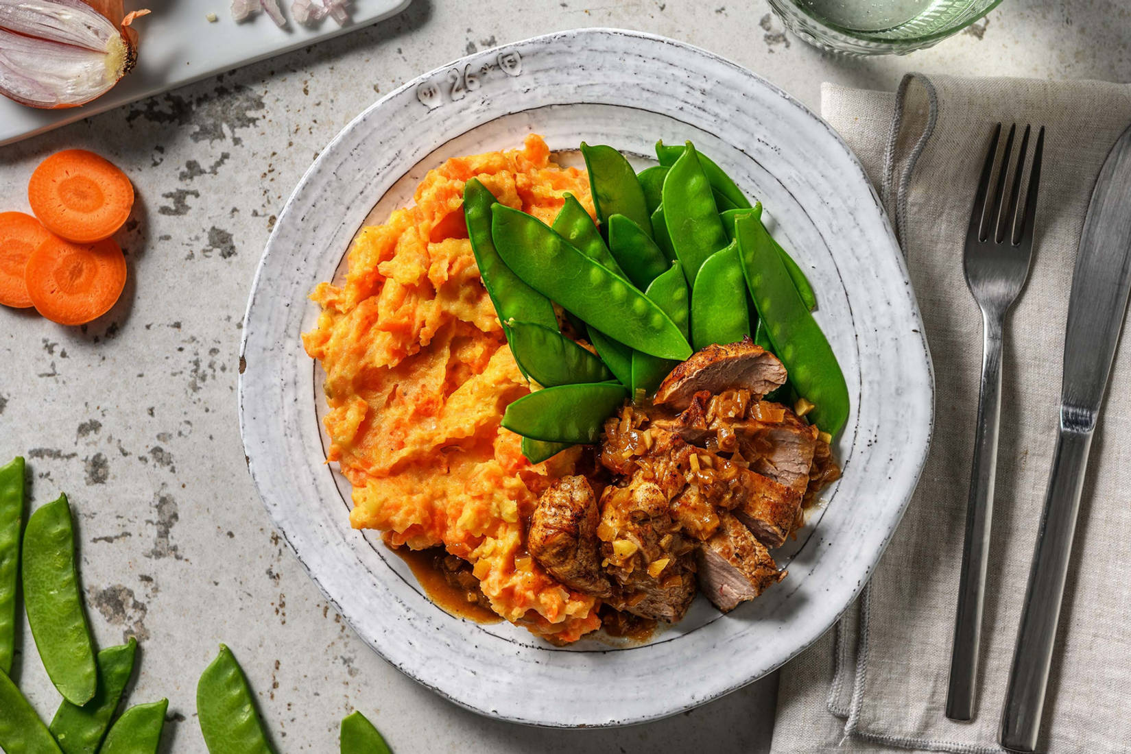 Filet mignon et jus de viande maison