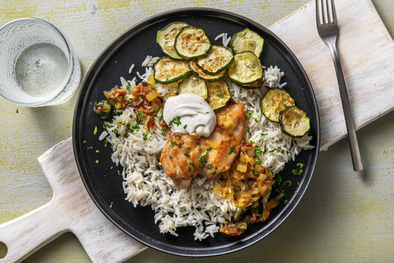 Bio-Schweinefilet in fruchtiger Cranberrysoße