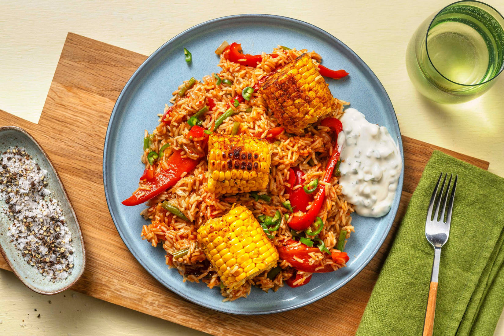 Jambalaya! Pikante Paprika-Reispfanne