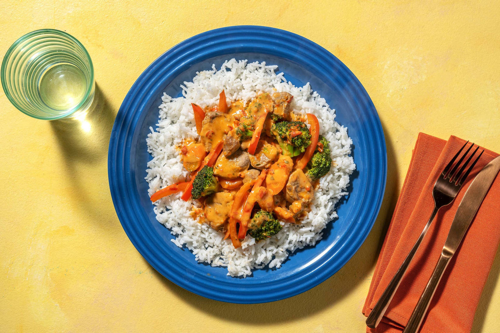 Schweinegeschnetzeltes in Rosmarin-Marinade