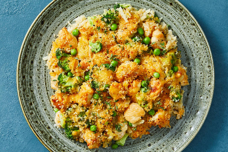Creamy Chicken, Broccoli and Potato Casserole