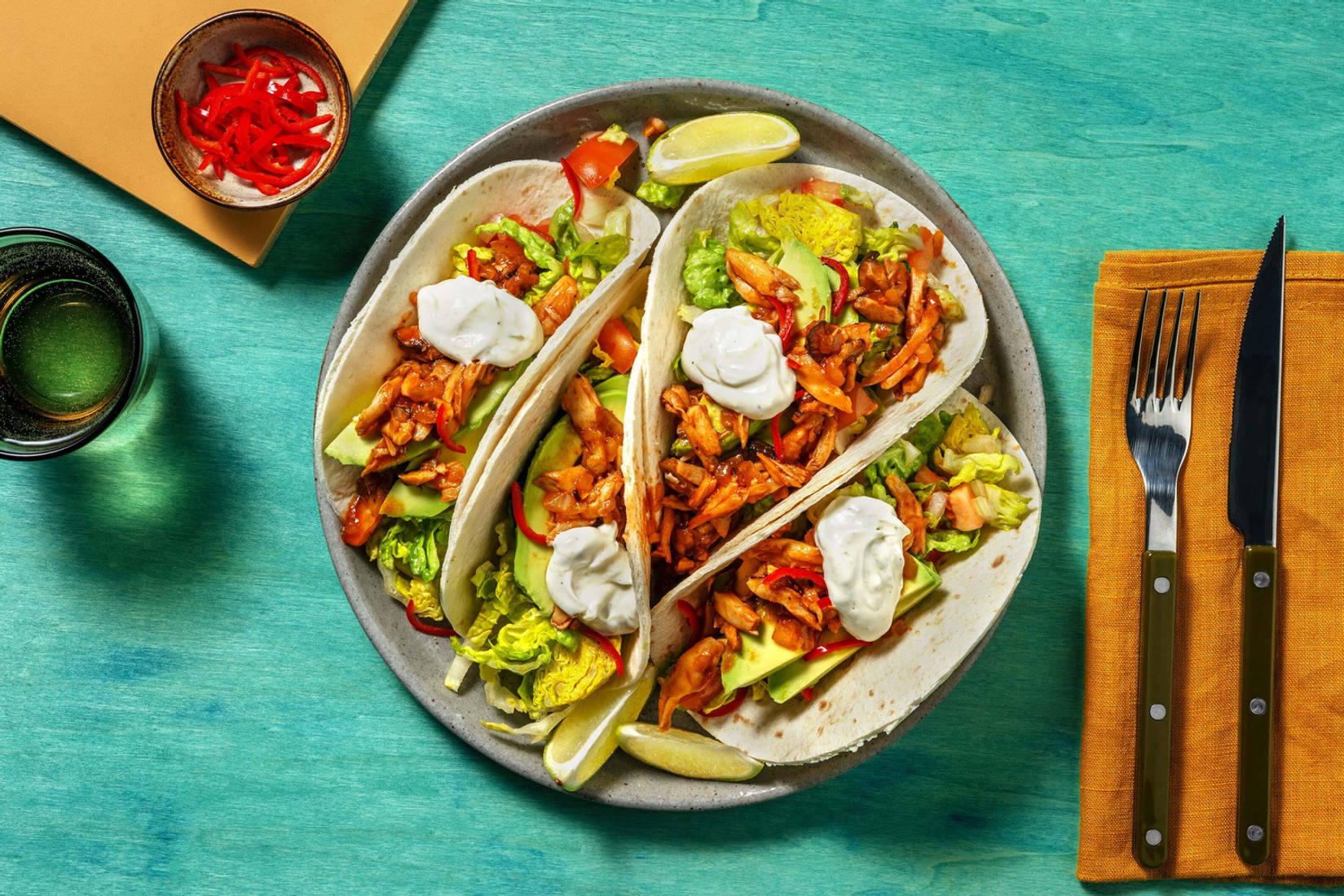 Vegan Carnitas! Hot Pulled Mushroom Tacos