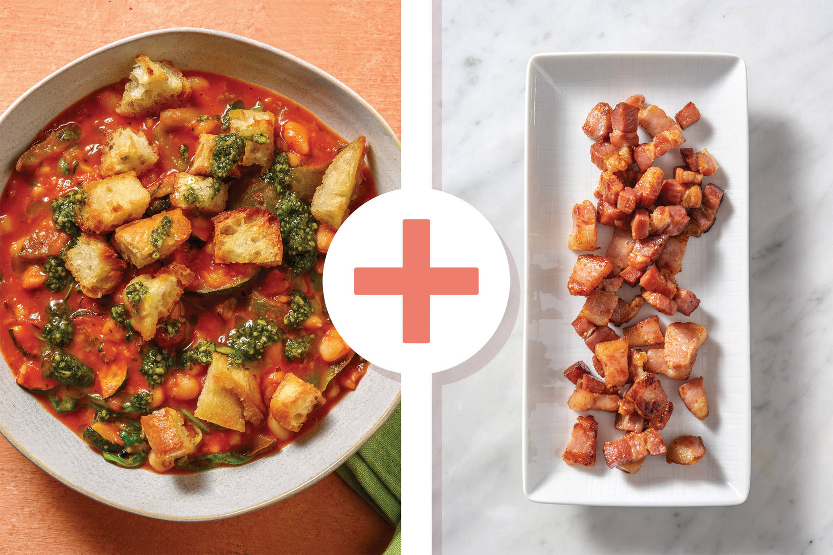 Kidney Bean, Bac'n & Roast Veggie Stew