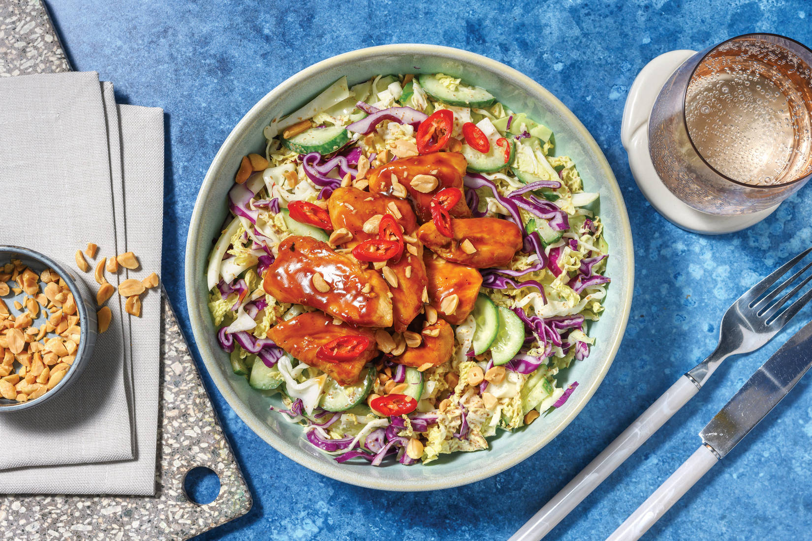 Quick Ponzu Sweet Chilli Chicken