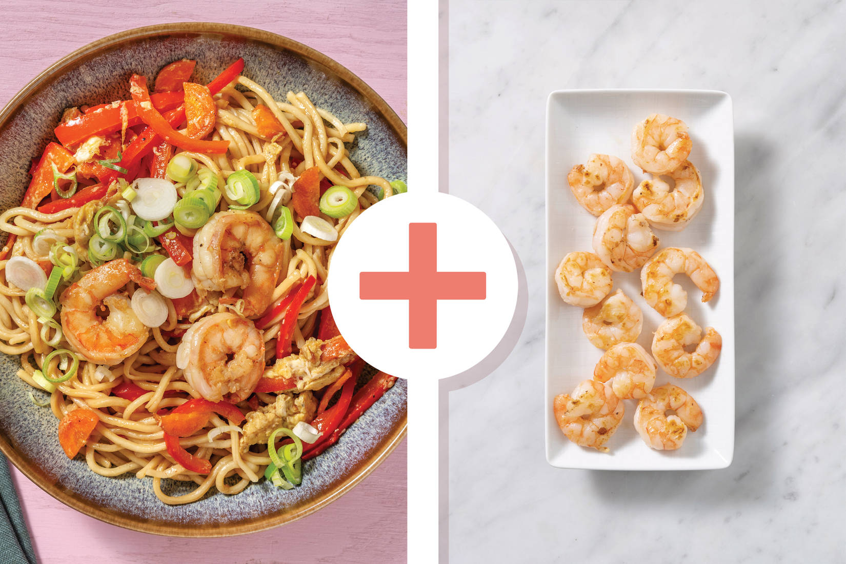 Double Prawn Singapore-Style Noodles