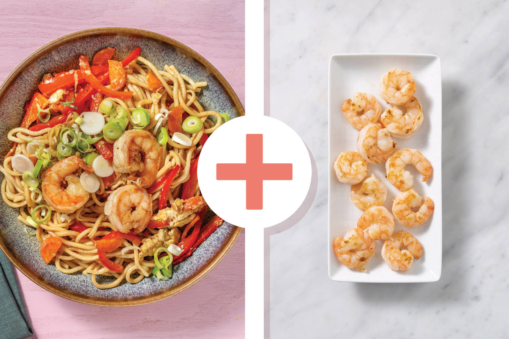 Double Prawn Singapore-Style Noodles